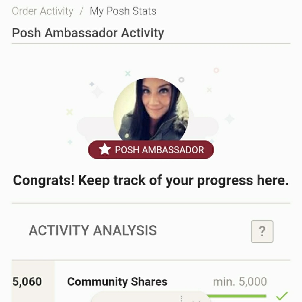 Just became a Posh Ambassador!!!